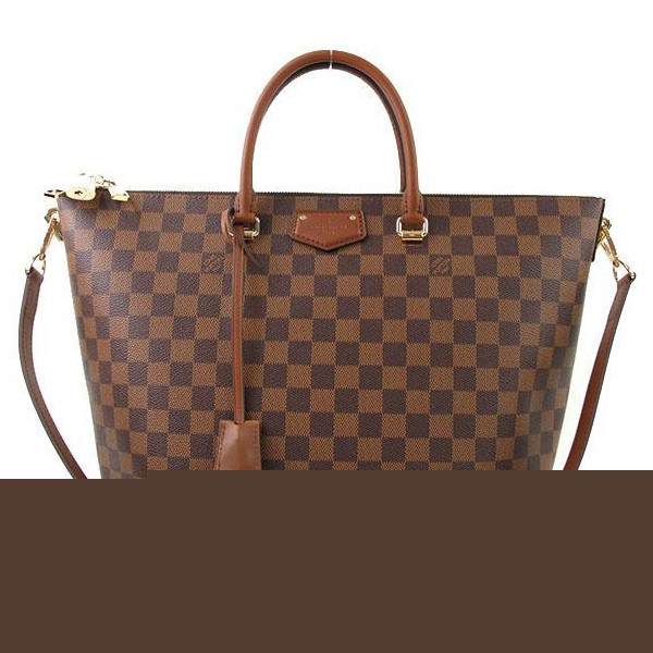 Authentic Louis Vuitton Damier Ebene Canvas Belmont Bag N63169